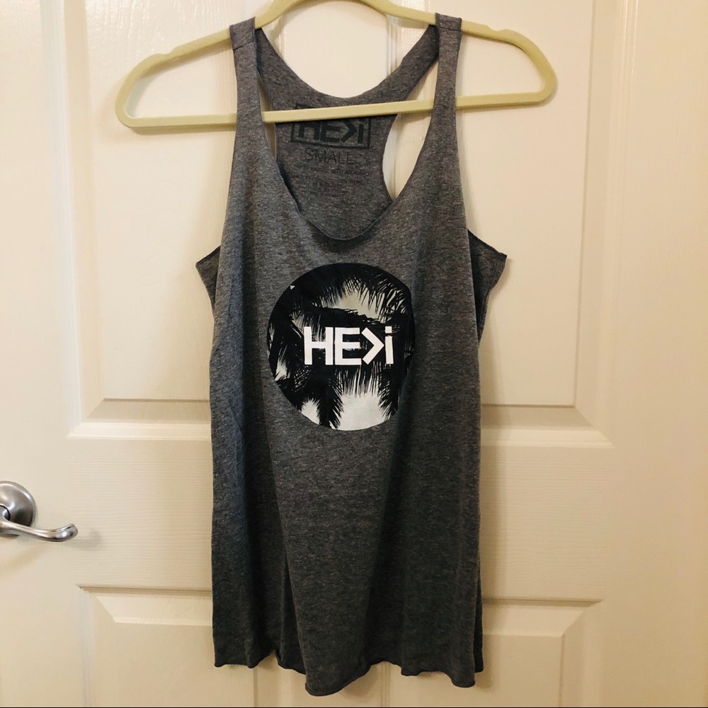 HE > i racerback tank top